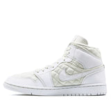 Womens WMNS Air Jordan 1 Mid SE Quilted White DB6078-100 01