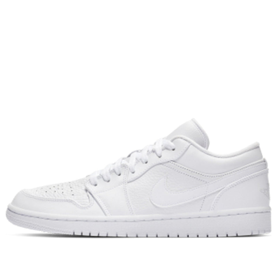 Nike Air Jordan 1 Low White 553558-111 01