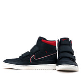 Nike Air Jordan 1 RE HI Double STRP Black Gym Red AQ7924-016 01