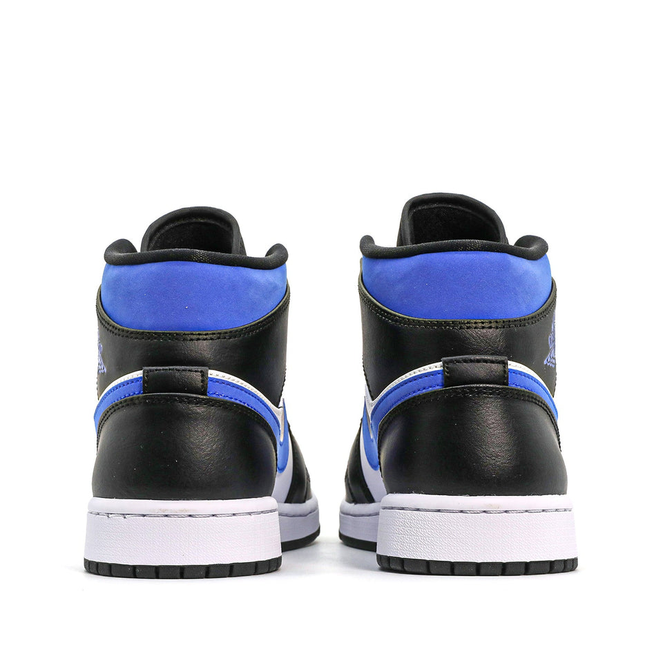Nike Air Jordan 1 Mid White Black Royal 554724-140 01