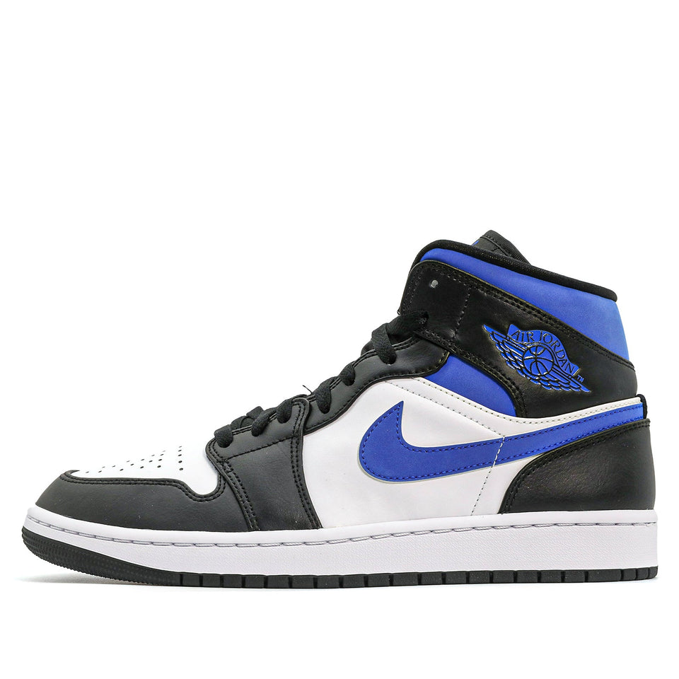 Nike Air Jordan 1 Mid White Black Royal 554724-140 01