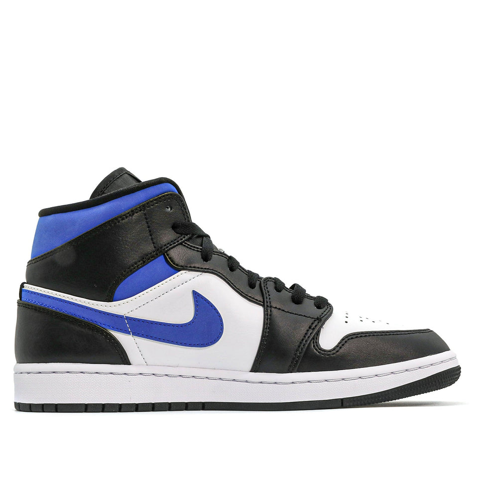 Nike Air Jordan 1 Mid White Black Royal 554724-140 01