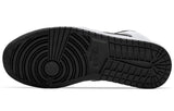 Nike Air Jordan 1 Mid White Black Silver 554724-121 01