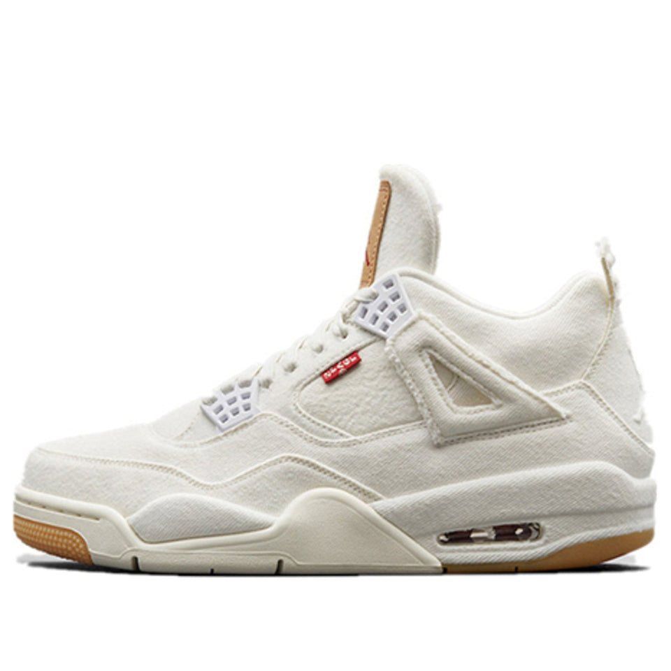 Air Jordan 4 Retro Levis White AO2571-10 01