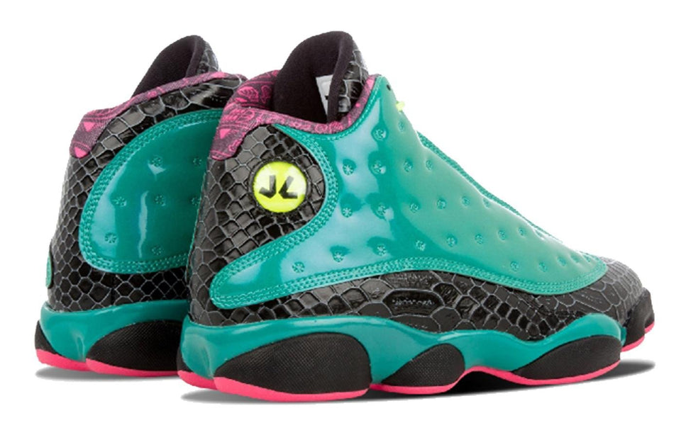 Nike Air Jordan 13 Retro 'Doernbecher' Emerald Green/Volt Ice/Black/Dynamic Pink 836405-305 01