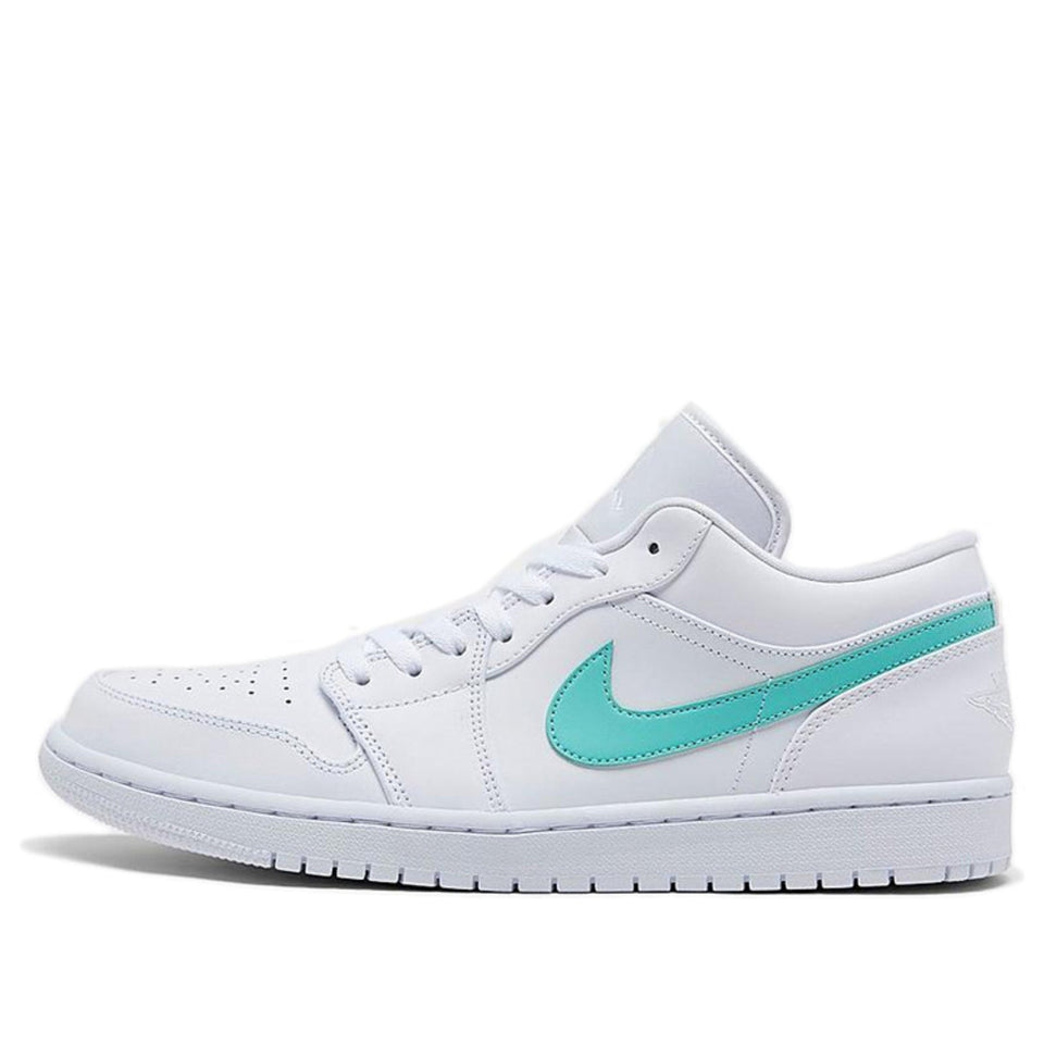 Nike Air Jordan 1 Low 'White Multi-Color' White/Multi-Color/Light Aqua CW7033-100 01