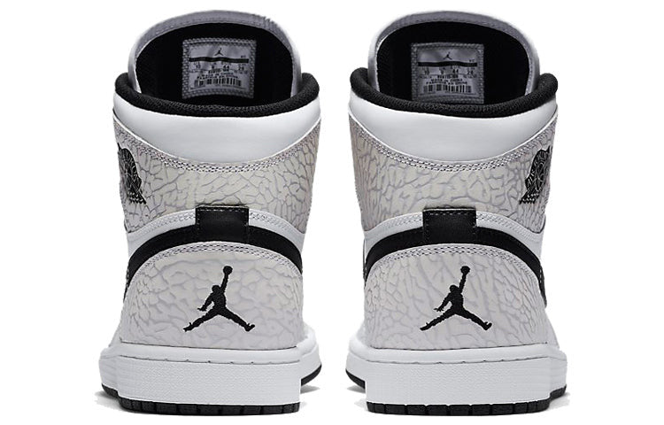 Nike Air Jordan 1 Retro High White Elephant Print 839115-106 01