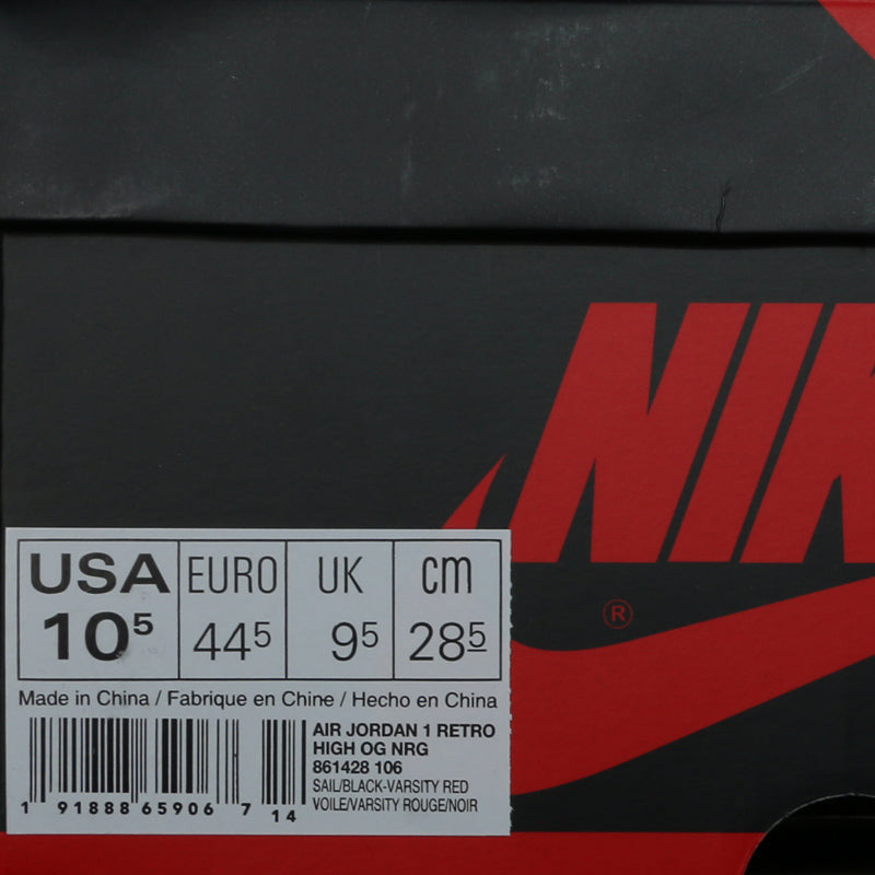 Nike Air Jordan 1 Retro High OG NRG Not For Resale 861428-106 01