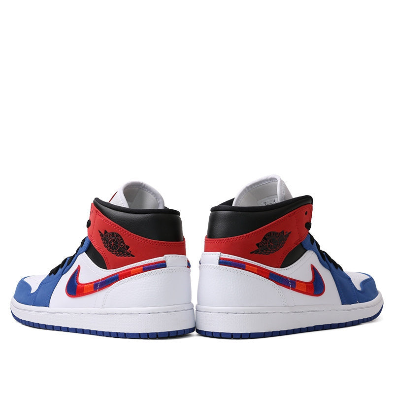 Nike Air Jordan 1 Mid SE White University Blue 852542-146 01