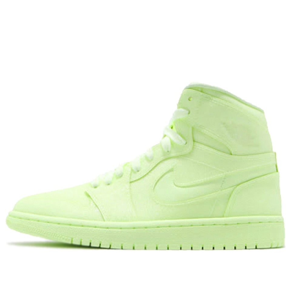 Womens WMNS Air Jordan 1 Retro HI PRM Barely Volt AH7389-700 01