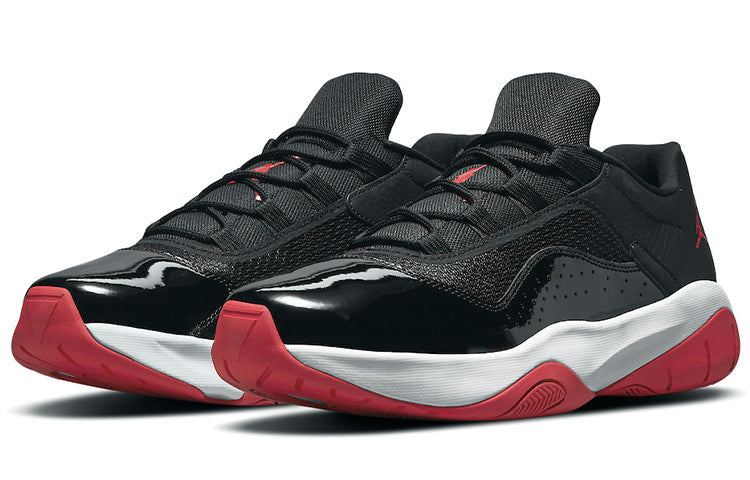 Nike Air Jordan 11 CMFT Low 'Bred' Black/Gym Red/White DM0844-005 01