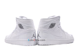 Nike Air Jordan 1 Mid White Cool Grey 554724-102 01