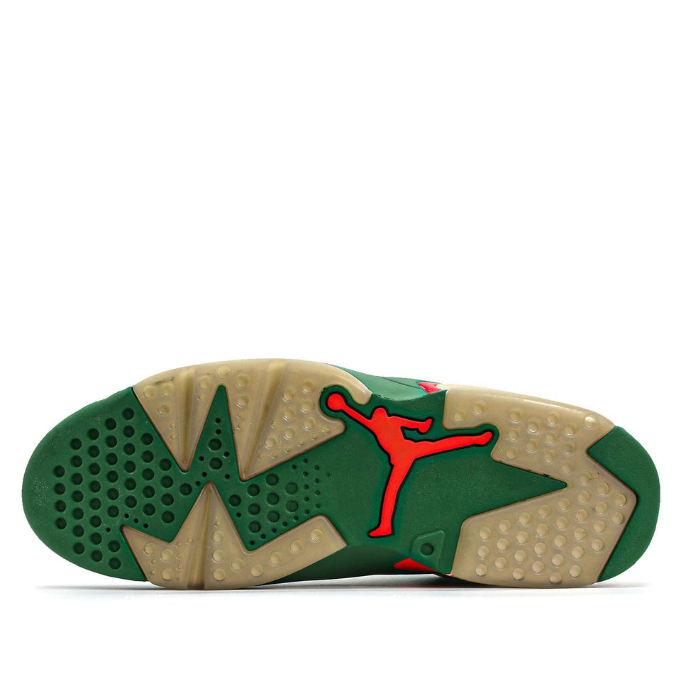 Nike Air Jordan 6 Retro NRG G8RD Gatorade - Green Suede AJ5986-335 01