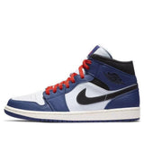 Nike Air Jordan 1 Mid SE Deep Royal Blue Black 852542-400 01