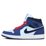 Nike Air Jordan 1 Mid SE Deep Royal Blue Black 852542-400 01