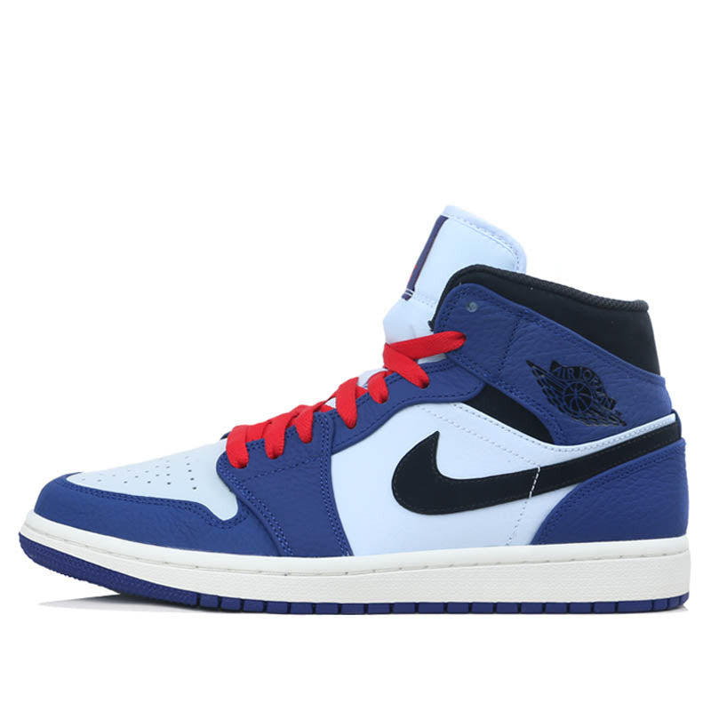 Nike Air Jordan 1 Mid SE Deep Royal Blue Black 852542-400 01