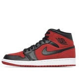 Nike Air Jordan 1 Mid Gym Red 554724-610 01