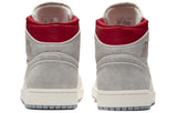 Nike nstuff x Air Jordan 1 Mid Past, Present, Future Sail/Wolf Grey/Gym Red/White CT3443-100 01