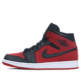 Nike Air Jordan 1 Mid Gym Red 554724-610 01