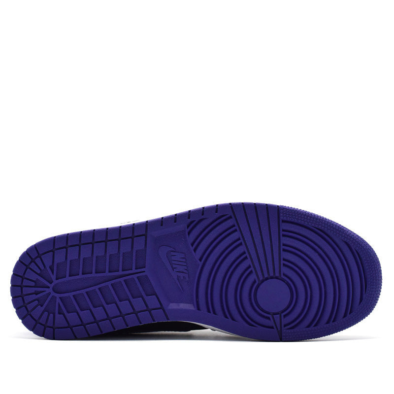 Nike Air Jordan 1 Mid Black Dark Concord 554724-051 01