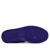Nike Air Jordan 1 Mid Black Dark Concord 554724-051 01