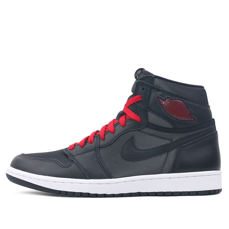 Nike Air Jordan 1 Retro High OG Satin - Black Gym Red 555088-060 01