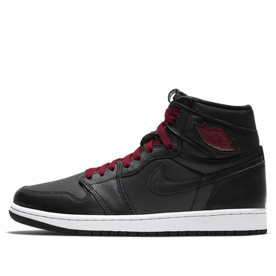 Nike Air Jordan 1 Retro High OG Satin - Black Gym Red 555088-060 01