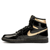 Nike Air Jordan 1 Retro High OG Black Metallic Gold 555088-032 01