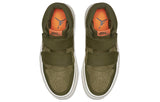 Nike Air Jordan 1 RE HI Double STRP Olive Canvas AQ7924-305 01