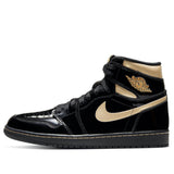 Nike Air Jordan 1 Retro High OG Black Metallic Gold 555088-032 01