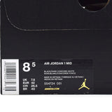 Nike Air Jordan 1 Mid Black Dark Concord 554724-051 01