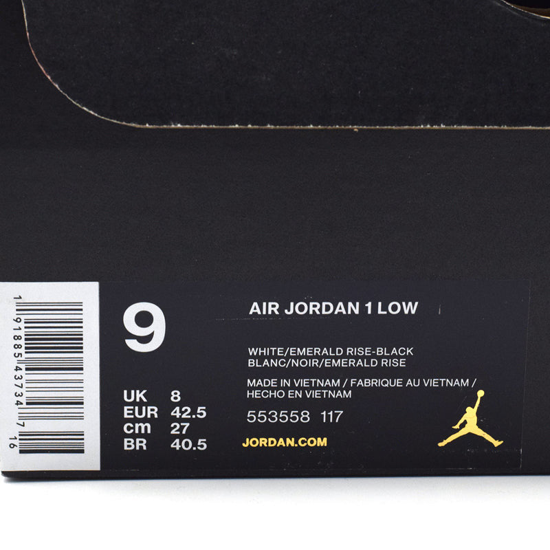 Nike Air Jordan 1 Low Emerald Rise 553558-117 01