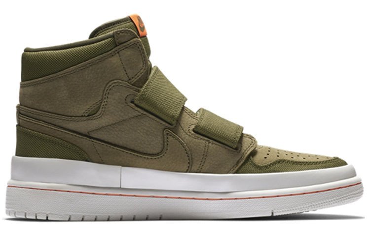 Nike Air Jordan 1 RE HI Double STRP Olive Canvas AQ7924-305 01