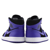 Nike Air Jordan 1 Mid Black Dark Concord 554724-051 01
