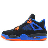 Nike Air Jordan 4 Retro 'Cavs' Black/Safety Orange/Game Royal 308497-027 01