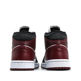 Womens WMNS Air Jordan 1 Mid SE Gold Pendants CZ4385-016 01