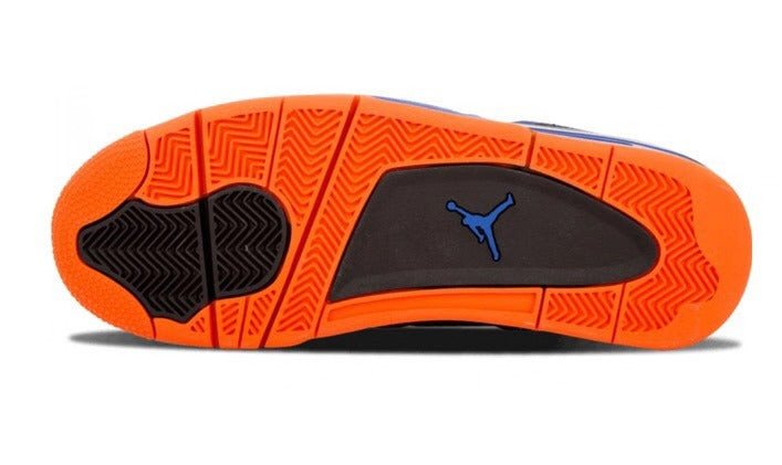 Nike Air Jordan 4 Retro 'Cavs' Black/Safety Orange/Game Royal 308497-027 01