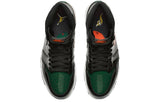 Nike SoleFly x Air Jordan 1 Retro High OG 'Art Basel' Friends & Family Black/Team Orange-Fir AV3905-038 01