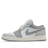 Nike Air Jordan 1 Low Premium 'Elephant Print' Smoke Grey Elephant DH4269-100 01