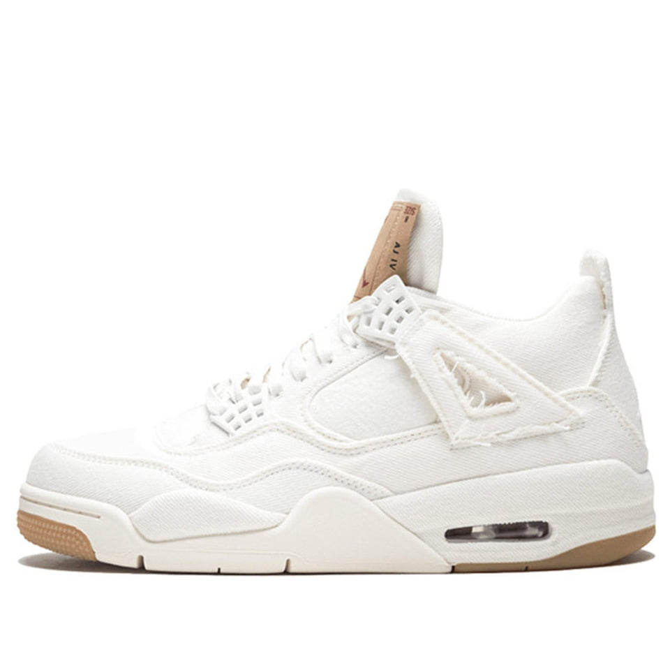 Nike Air Jordan 4 Retro Levis NRG Levis - White Denim AO2571-100 01