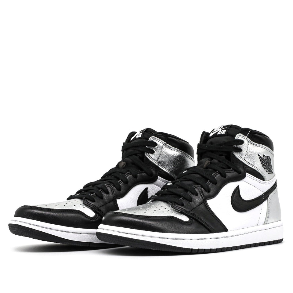 Womens WMNS Air Jordan 1 High OG Silver Toe CD0461-001 01