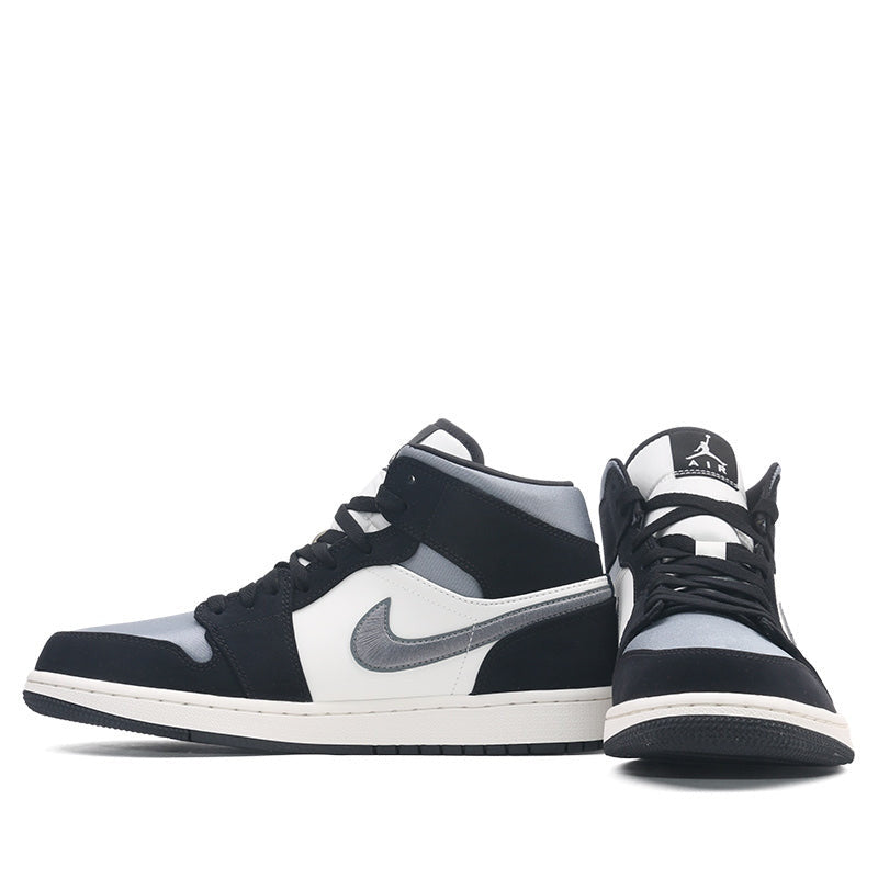 Nike Air Jordan 1 Mid SE Black Smoke Grey 852542-011 01