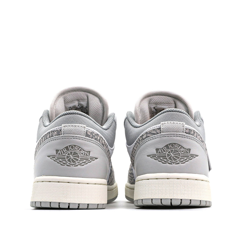 Nike Air Jordan 1 Low Premium 'Elephant Print' Smoke Grey Elephant DH4269-100 01