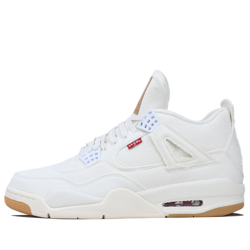Nike Air Jordan 4 Retro Levis NRG Levis - White Denim AO2571-100 01
