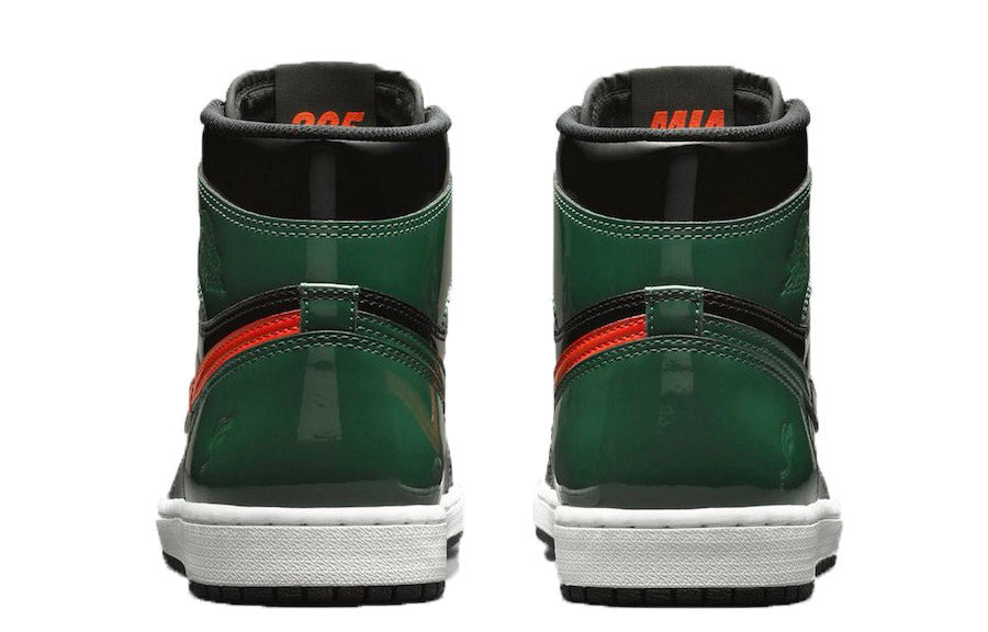 Nike SoleFly x Air Jordan 1 Retro High OG 'Art Basel' Friends & Family Black/Team Orange-Fir AV3905-038 01