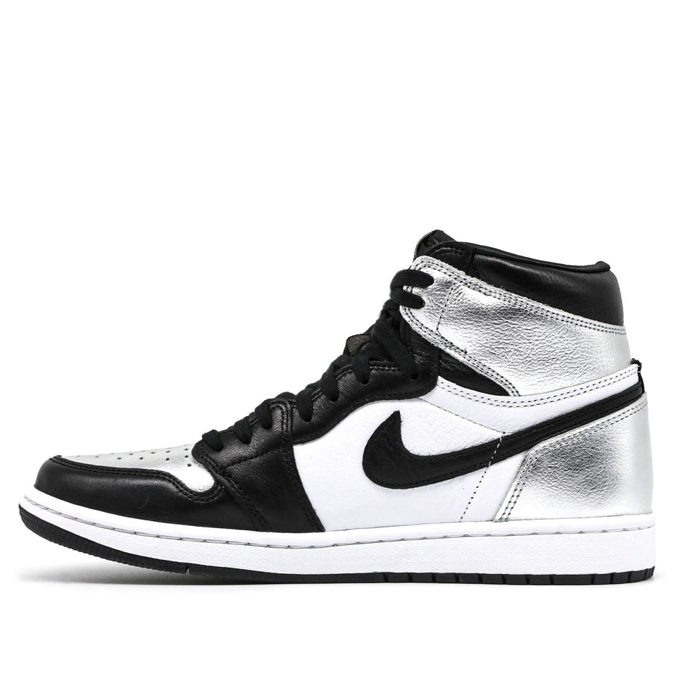 Womens WMNS Air Jordan 1 High OG Silver Toe CD0461-001 01