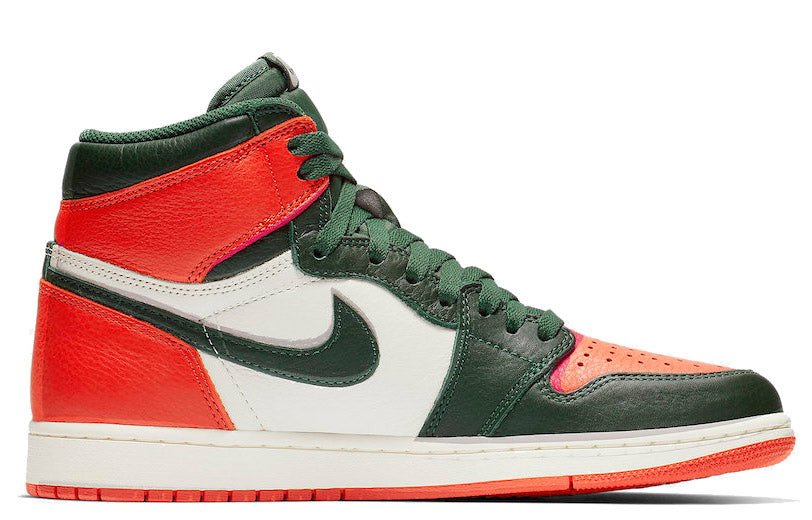 Nike SoleFly x Air Jordan 1 Retro High OG 'Art Basel' White/Green-Orange AV3905-138 01
