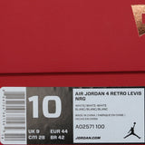 Nike Air Jordan 4 Retro Levis NRG Levis - White Denim AO2571-100 01
