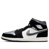 Nike Air Jordan 1 Mid SE Black Smoke Grey 852542-011 01