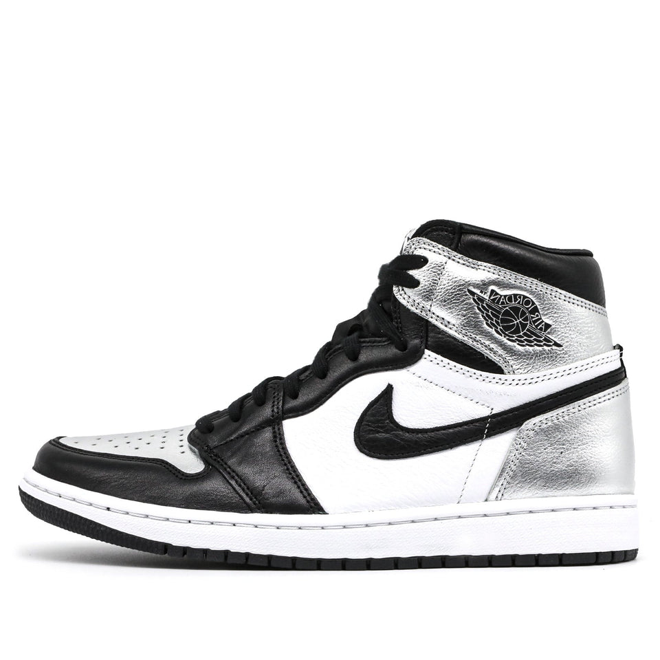 Womens WMNS Air Jordan 1 High OG Silver Toe CD0461-001 01